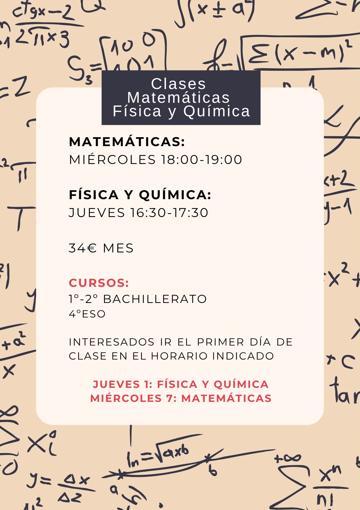 Matemáticas